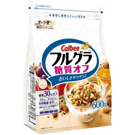 カルビー フルグラ糖質オフ 600g×6個