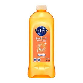 花王 キュキュット 食器用洗剤 オレンジの香り つめかえ用 370mL×16個