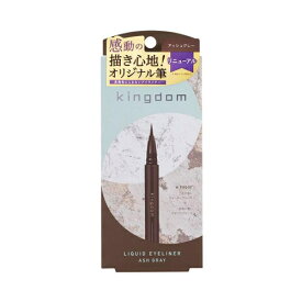 キングダム（kingdom） リキッドアイライナーR1 アッシュグレー 0.4mL