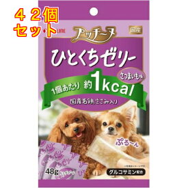 プッチーヌ ひとくちゼリー 国産若鶏ささみ入り さつまいも味 48g×42個