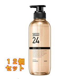 花王 サクセス24 モイストフィールシャンプー 本体 400mL×12個