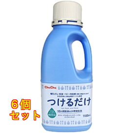 チュチュ ベビーつけるだけ 1100mL×6個