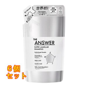 THE ANSWER�i�W�A���T�[�j �X�[�p�[�������V�����v�[ �߂����p 320mL×6��