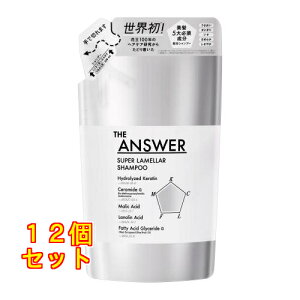 THE ANSWER�i�W�A���T�[�j �X�[�p�[�������V�����v�[ �߂����p 320mL×12��