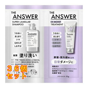 THE ANSWER�i�W�A���T�[�j �X�[�p�[�������V�����v�[&EX���C�X�g�g���[�g�����g FOR DAILY DAMAGE ������ 24mL×36��