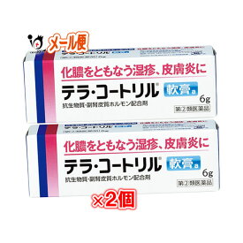 【指定第2類医薬品】テラコートリル 軟膏a 6g×2個セット【ジョンソン・エンド・ジョンソン】