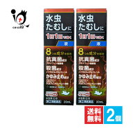 【指定第2類医薬品】★水虫薬iQ液 20mL×2個セット【中央製薬】水虫・たむし治療薬 1日1回で効く 水虫の…