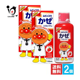 【第2類医薬品】★ムヒのこどもかぜシロップS2 120mL×2個セット【池田模範堂】イチゴ味 鼻みず、のどの痛み、発熱などのかぜの諸症状に お子さま用のかぜ薬 シロップ剤 内服薬 総合かぜ薬 総合感冒薬 風邪 カゼ