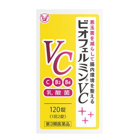 【第3類医薬品】大正製薬 ビオフェルミン VC 120錠