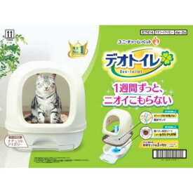 ユニ・チャーム デオトイレフード付き本体セット　ナチュラルアイボリー