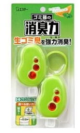 エステー　ゴミ箱の消臭力　生ゴミ臭を強力消臭！　【すっきり爽やかシトラスミントの香り】　(2個)