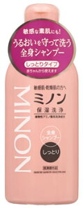 第一三共ヘルスケア ミノン 薬用 全身シャンプー しっとりタイプ (120mL) 【医薬部外品】