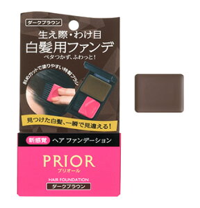 �������@�v���I�[���@�w�A�@�t�@���f�[�V�����@�_�[�N�u���E���@�[�݂̂��钃�F�@(3.6g)�@����������