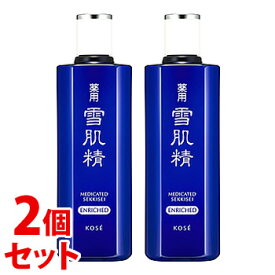 《セット販売》　コーセー 薬用 雪肌精 エンリッチ ラージサイズ (360mL)×2個セット 化粧水 SEKKISEI　【医薬部外品】