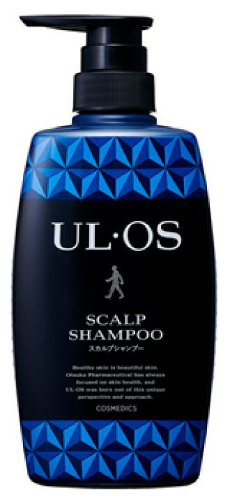 大塚製薬 ウル・オス 薬用スカルプシャンプー (500mL) UL・OS メンズ用 男性用 ポンプ くすりの福太郎 メンズ☆ウル・オススカルプシャンプー