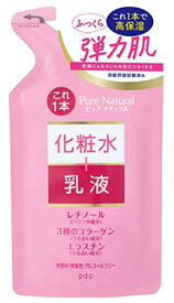 pdc ピュア ナチュラル エッセンスローション リフト つめかえ用 (200mL) 詰め替え用 化粧水+乳液 化粧液