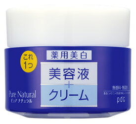 pdc ピュア ナチュラル クリームエッセンス ホワイト (100g) 美白保湿クリーム　【医薬部外品】