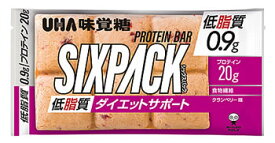 UHA味覚糖 シックスパック プロテインバー クランベリー味 (1個) SIXPACK　※軽減税率対象商品