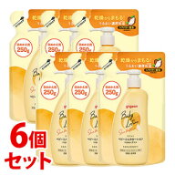 《セット販売》　ピジョン ベビーミルクローション うるおいプラス つめかえ用 ベーシック (250g)×6個セ…