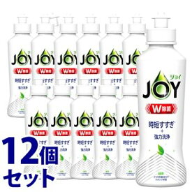 《セット販売》　P&G 除菌ジョイコンパクト 緑茶の香り 本体 (170mL)×12個セット 食器用洗剤　【P＆G】