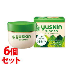 《セット販売》　ユースキン シソラ クリーム (110g)×6個セット 顔・からだ用 保湿クリーム　【医薬部外品】　【送料無料】　【smtb-s】