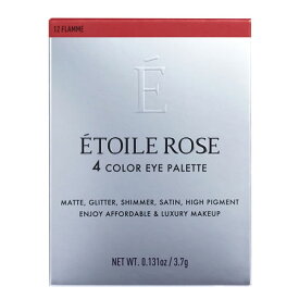 イデアル エトワルローズ 4色アイシャドウ 12 フラム (3.7g) アイシャドウ Etoile Rose
