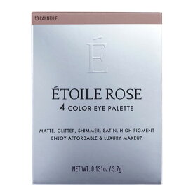 イデアル エトワルローズ 4色アイシャドウ 13 キャネル (3.7g) アイシャドウ Etoile Rose