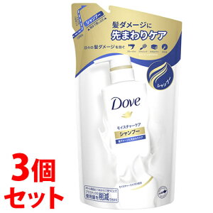 �s�Z�b�g�̔��t�@���j���[�o Dove �_�� ���C�X�`���[�P�A �V�����v�[ �߂����p (350g)×3�Z�b�g �l�ߑւ��p