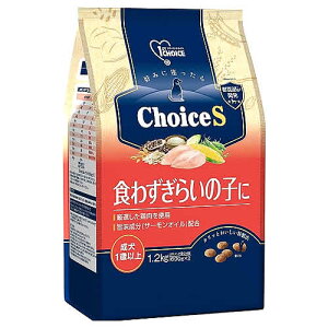 アースペット ファーストチョイス ChoiceS 食わずぎらいの子に 成犬1歳以上 (1.2kg) ドッグフード