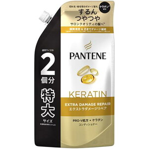 P&G パンテーン エクストラダメージリペア コンディショナー つめかえ用 特大サイズ (600g) 詰め替え用 【P&G】