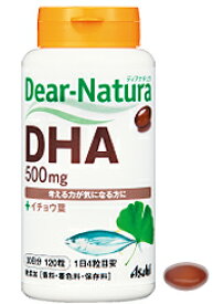 アサヒH&C Dear-Natura（ディアナチュラ） DHA with イチョウ葉 120粒入