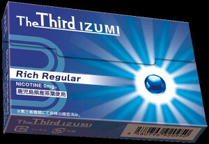 ☆ニコチンゼロの茶葉スティック!Future Technology The Third IZUMI(ザ サード イズミ) リッチ・レギュラー 20本入り×50個セット(5カートン)