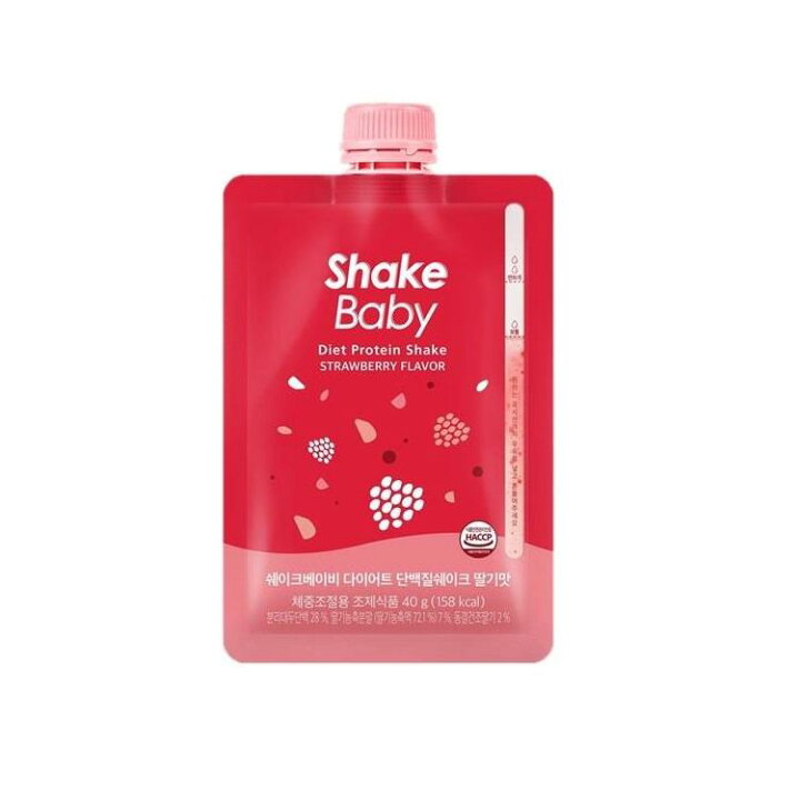 楽天市場】☆韓国で大人気の新食感プロテインデザート！SHAKE BABY 