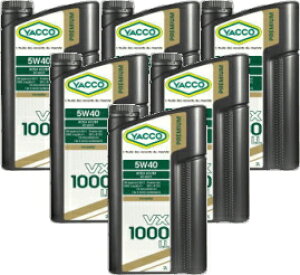 |Cg10{IYACCO VX-1000 LL 5W-40×6{Zbg bR[EVX-1000 LL×6{ bR4֗pGWIC 2L{g
