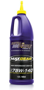 KAi Cp[vE}bNXMA 75W-140 ROYAL PURPLE SYNTHETIC OIL Max Gear ~bVICEftIC 1QTi0.946Lj
