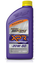 正規輸入品 ロイヤルパープルXPR 20W-50 ROYAL PURPLE SYNTHETIC OIL XPR スポーツ走行、サーキット走行用エンジンオイル 1QT（0.946L）