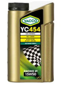 YACCO YC-454 15W-50 ヤッコー・YC454 ヤッコの100％化学合成エンジンオイル 1Lボトル