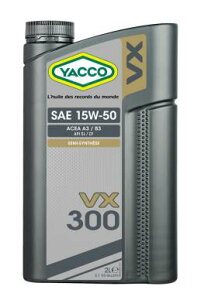 YACCO VX-300 15W-50 bR[ VX300 bR4֗pGWIC 2L{g