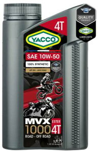 YACCO MVX1000 4T 10W-50 bR[EMVX 1000 4Xgp bR2֗pGWIC 1L{g