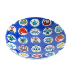 九谷焼 縁起豆皿 青郊窯 まめ皿 おしゃれ オシャレ 節句 ギフト バレンタインデー 和食器 個人用 結婚祝い 贈り物 単品 小皿 プレート おせち 誕生日プレゼント 還暦祝い 喜寿 米寿 出産 内祝