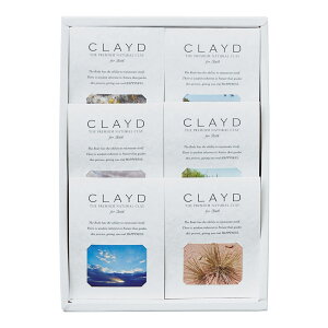 CLAYD ONETIME GIFT 100%�V�R�N���C�̓����� �l�X�ȔN��A���ʁA�V�[���Ɉ�Ԑl�C�̃M�t�g�{�b�N�X �uONETIME�v6���i30g×6�j�����i �v���[���g �M�t�g �V�����p�i