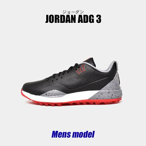 �i�C�L �S���t�V���[�Y �����Y JORDAN ADG 3 �u���b�N �� �O���[ ���b�h �� �C �V���[�Y ���[�J�b�g �V���v�� �J�W���A�� �X�|�[�c �S���t �l�C ��� ������� �W���[�_�� NIKE CW7242
