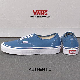 【スーパーセール開催！】 VANS オーセンティック ブルー USA 企画 スニーカー バンズ レディース メンズ ネイビー 青 靴 シューズ ローカット スケーター スケート ローテク カジュアル ストリート 人気 おしゃれ 定番 シンプル ヴァンズ AUTHENTIC VN000EE3NVY