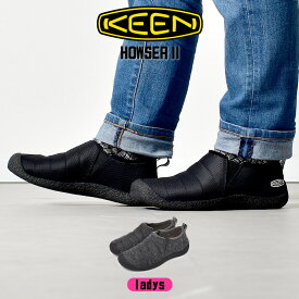 【マラソンセール開催！】 KEEN キーン ハウザー 2 HOWSER II メンズ レディース コンフォートシューズ ブラック 黒 靴 シューズ スリッポン キャンプ アウトドア カジュアル タウンユース シンプル 軽量 フェス レジャー 旅行 KEEN HOWSER II 1023981