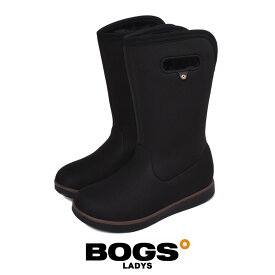 スノーブーツ レディース ボグス ボガ ハイブーツ ブラック 黒 靴 ブーツ ウィンターブーツ 防水 防滑 保温 ロングブーツ 暖かい 防寒 保温 BOGS BOGA BOOT HIGH 78835