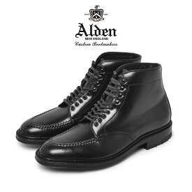オールデン タンカーブーツ ブーツ メンズ CORDOVAN BOOTS ブラック 黒 靴 シューズ コードバン おしゃれ 人気 トラディショナル ビジネス 高級 馬革 革靴 靴 紳士靴 キレカジ セレカジ ALDEN D7906CY