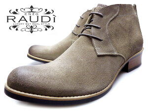 RAUDI ���E�f�B �`���b�J�u�[�c 227 SUEDE CHUKKA BOOTS OAK SUEDE �����Y �`���b�J�u�[�c �I�[�N�X�G�[�h �V���[�g�u�[�c �o�b�N�W�b�p�[�t�� �u�����h 25.5cm 26cm 26.5cm 27cm 27.5cm ��̓� ���̓�