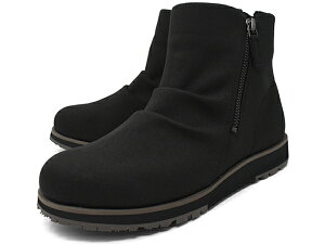 ブーツ レディース 軽量 4E EEEE AcureZ 10246 アキュアーズ アシックス商事 人工皮革 防水 GORE-TEX ゴアテックス ダブルジップ サイドジップ ラウンドトゥ ブラック ブラウン グレー 防滑 雪上耐滑