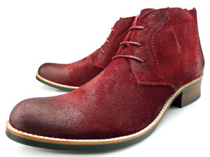 RAUDI EfB 227 CHUKKA BOOTS RED SUEDEY `bJu[c bh  XG[h v[gD EhgD obNWbp[ EȒP V[gu[c  lJWA ̓