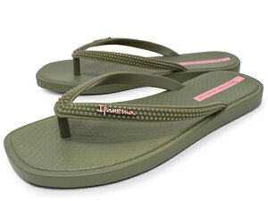 Ipanema �C�p�l�} �T���_�� ���f�B�[�X �ɂ��Ȃ� ���킢�� �؂��� �r�[�T�� �� �C �� �u�����h ������� SOLAR BLACK GREEN BEIGE �V���� ���Ǝ�